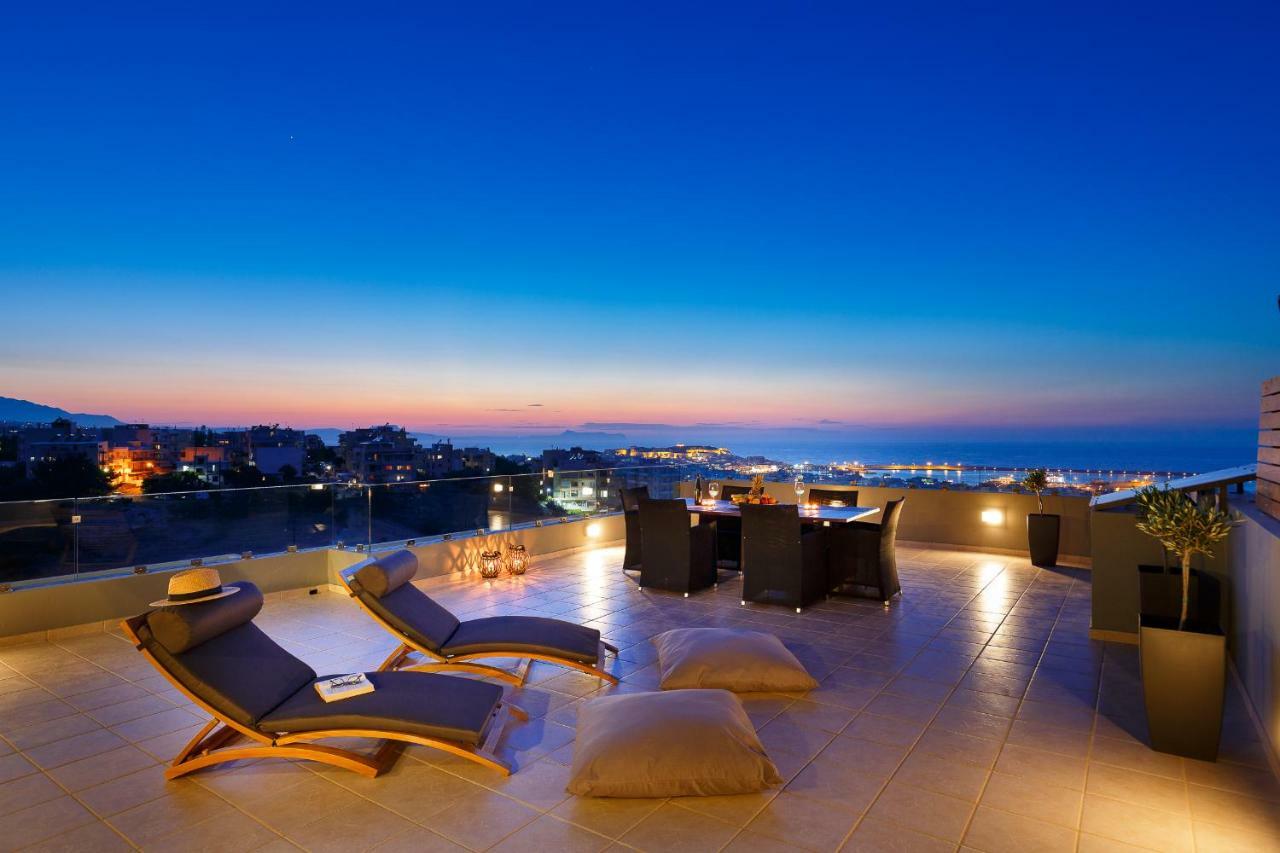 דירות העיירה רתימנו Stelios Penthouse מראה חיצוני תמונה
