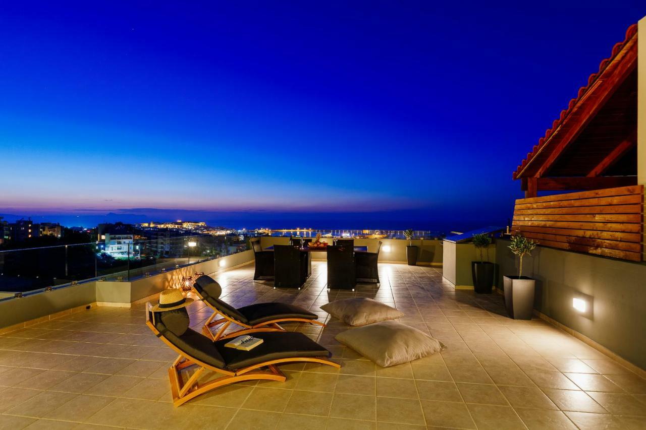 דירות העיירה רתימנו Stelios Penthouse מראה חיצוני תמונה