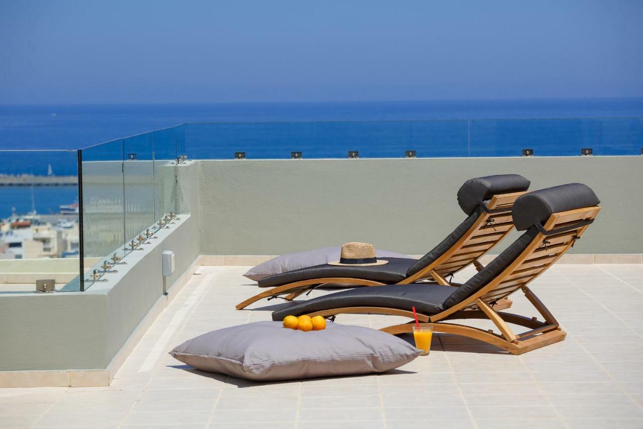 דירות העיירה רתימנו Stelios Penthouse מראה חיצוני תמונה