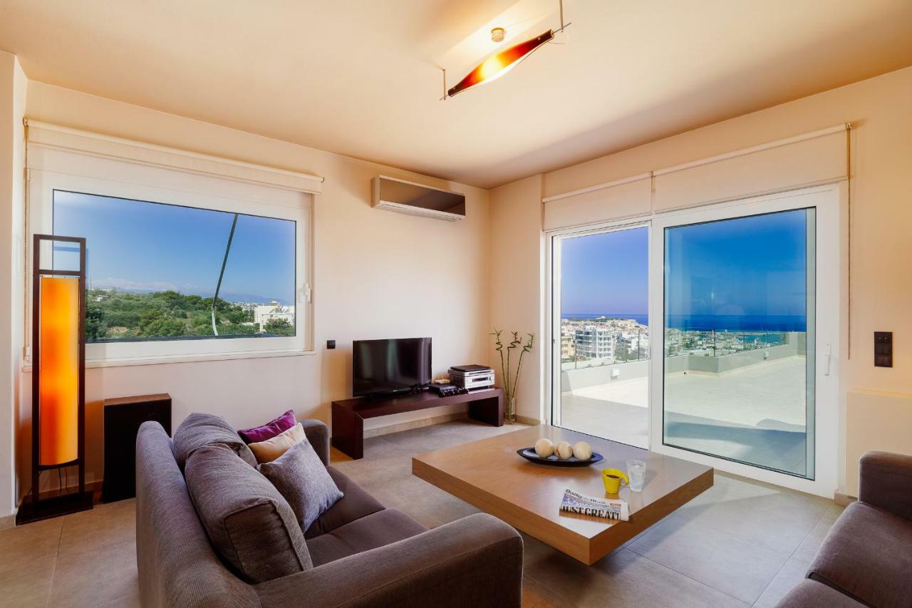 דירות העיירה רתימנו Stelios Penthouse מראה חיצוני תמונה